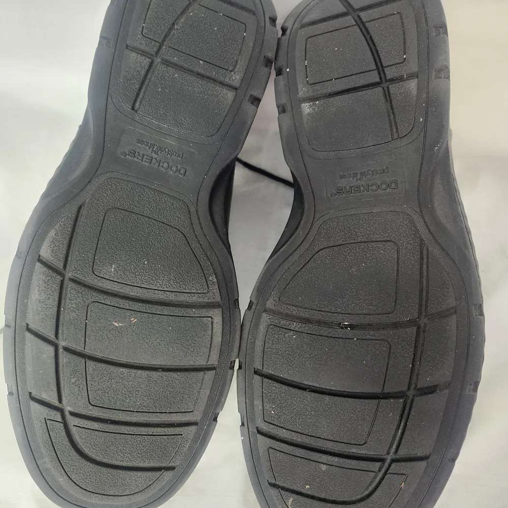 Dockers‎ Black Leather Oxfords